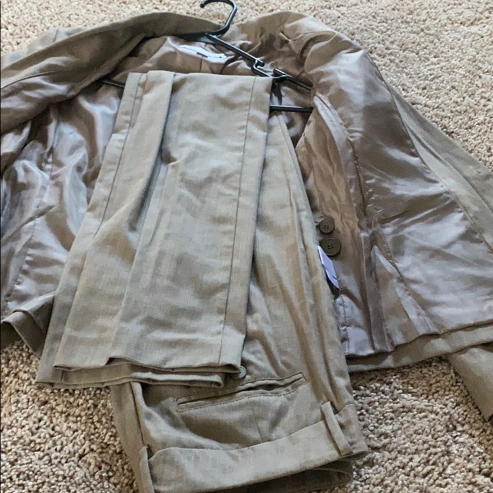 New York and Company Tan Pants  worn once